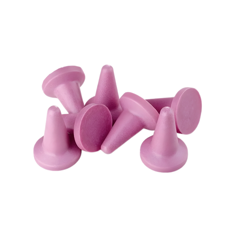 Plastic media nipple shape
